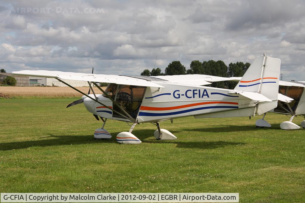 G-CFIA, 2008 Skyranger Swift 912S(1) C/N BMAA/HB/561, Skyranger Swift 912S(1) at The Real Aeroplane Club's Wings & Wheels weekend, Breighton Airfield, September 2012.