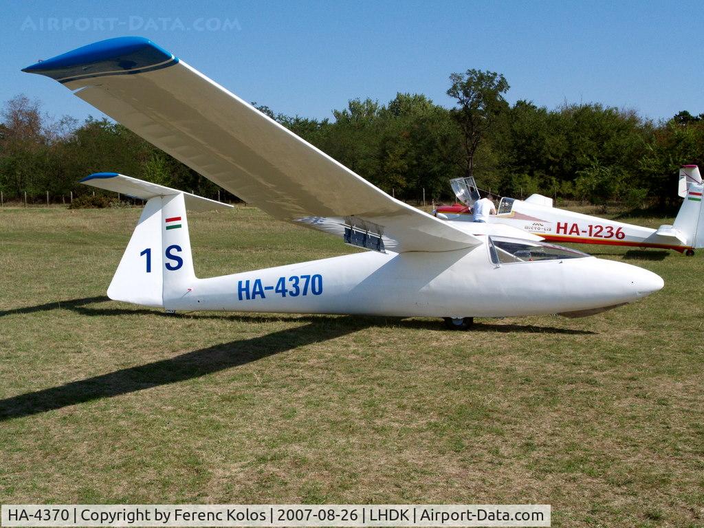HA-4370, 1977 PZL-Bielsko SZD-30 Pirat C/N S-08.23, Dunakeszi