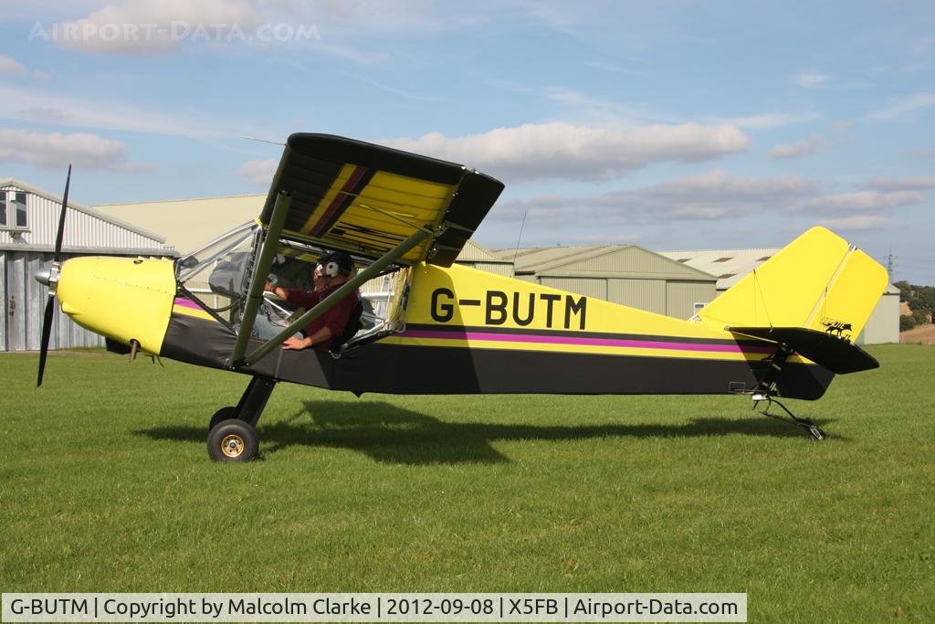 G-BUTM, 1993 Rans S-6-116 Coyote II C/N PFA 204A-12414, Rans S6-116, Fishburn Airfield UK, September 2012.