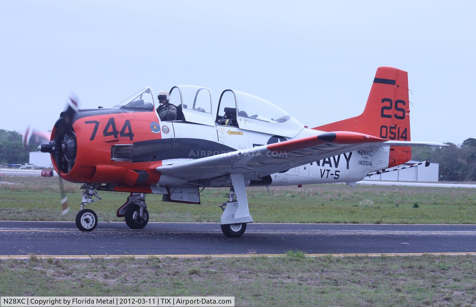 N28XC, 1954 North American T-28C Trojan C/N 226-91 (140514), T-28C