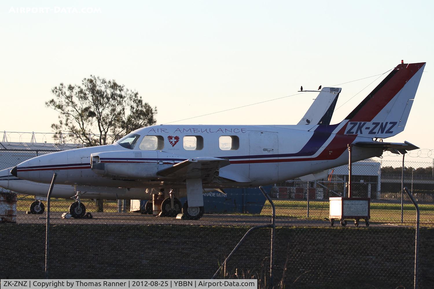 ZK-ZNZ, 1973 Piper PA-31P Navajo Navajo C/N 31P-7300168, Air Ambulance PA-31