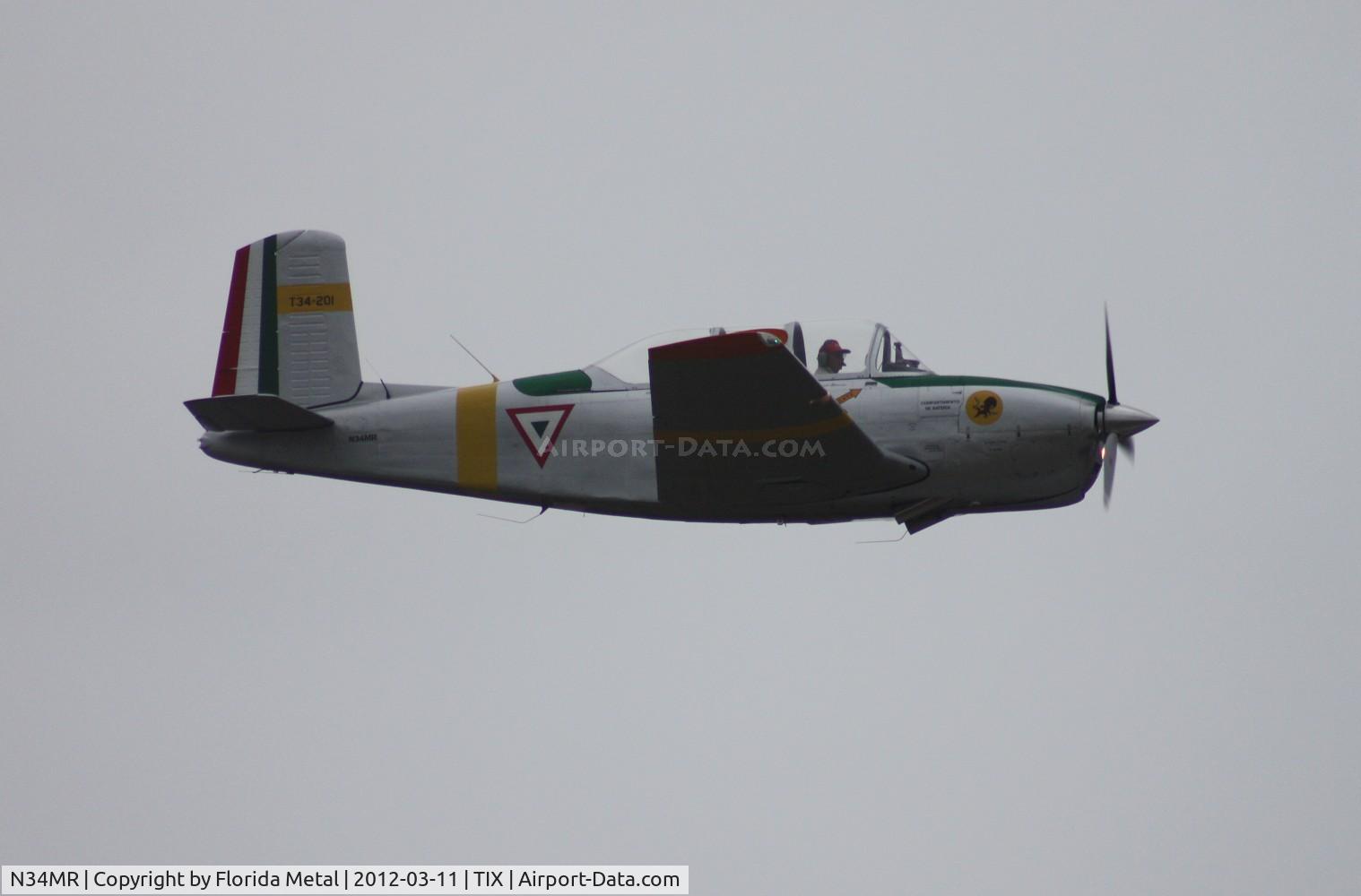 N34MR, 1952 Beech T-34A (A45) Mentor Mentor C/N G-39, Mexican Air Force T-34
