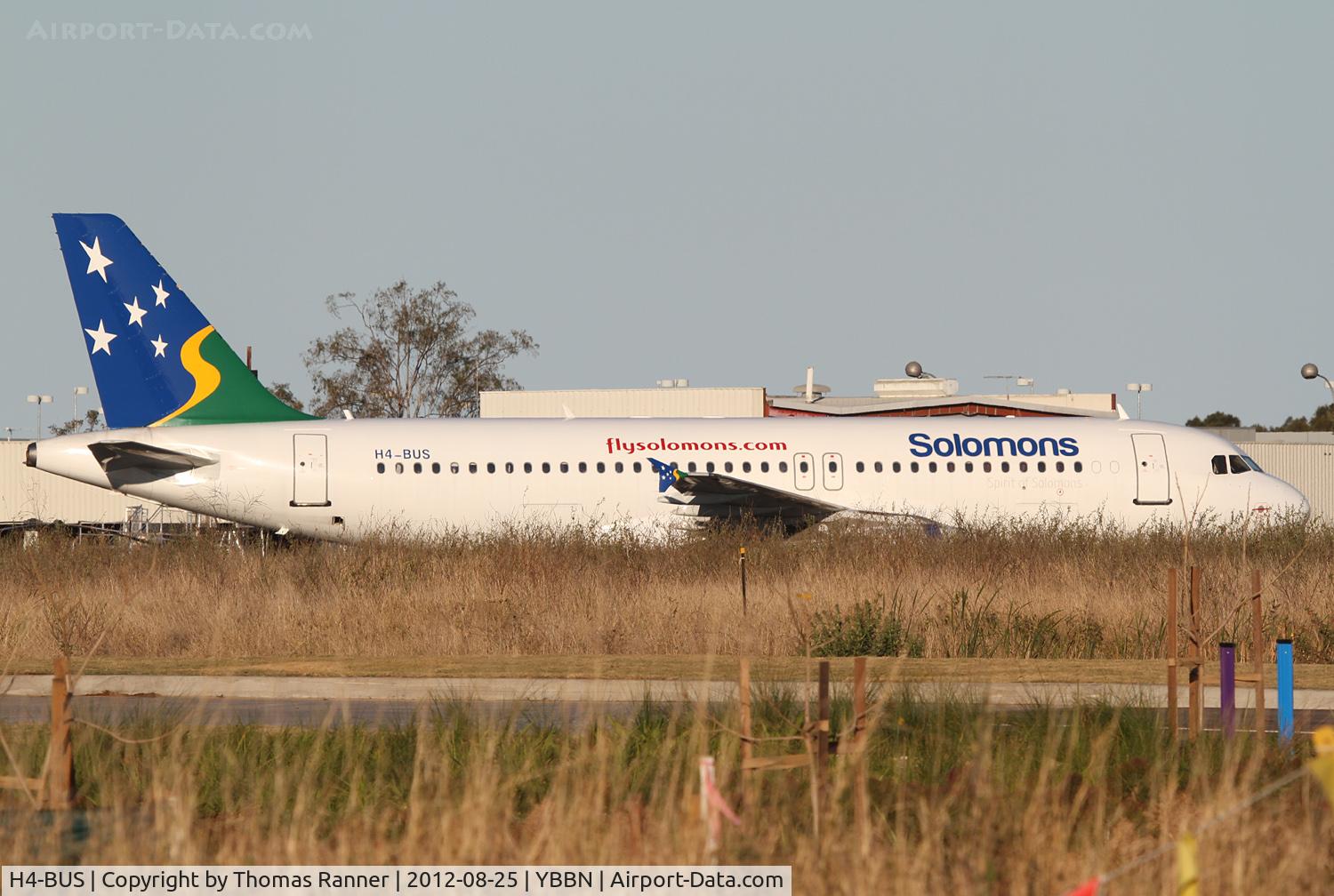 H4-BUS, 1992 Airbus A320-211 C/N 302, Solomon Airlines Airbus A320