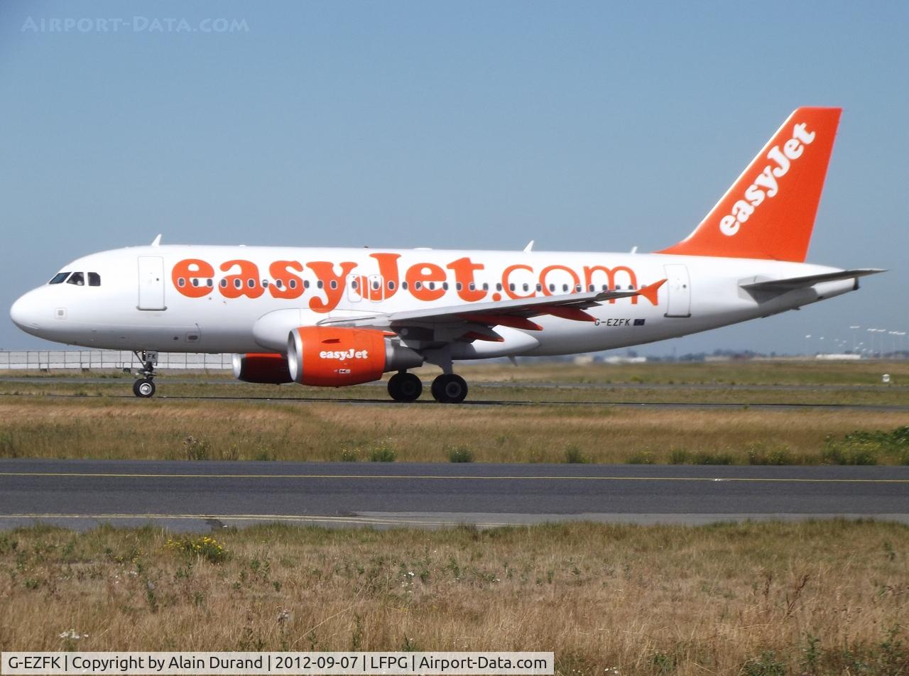G-EZFK, 2009 Airbus A319-111 C/N 4048, Originally intended for short-lived Skybus, C/N 4048 was eventually handed over to 