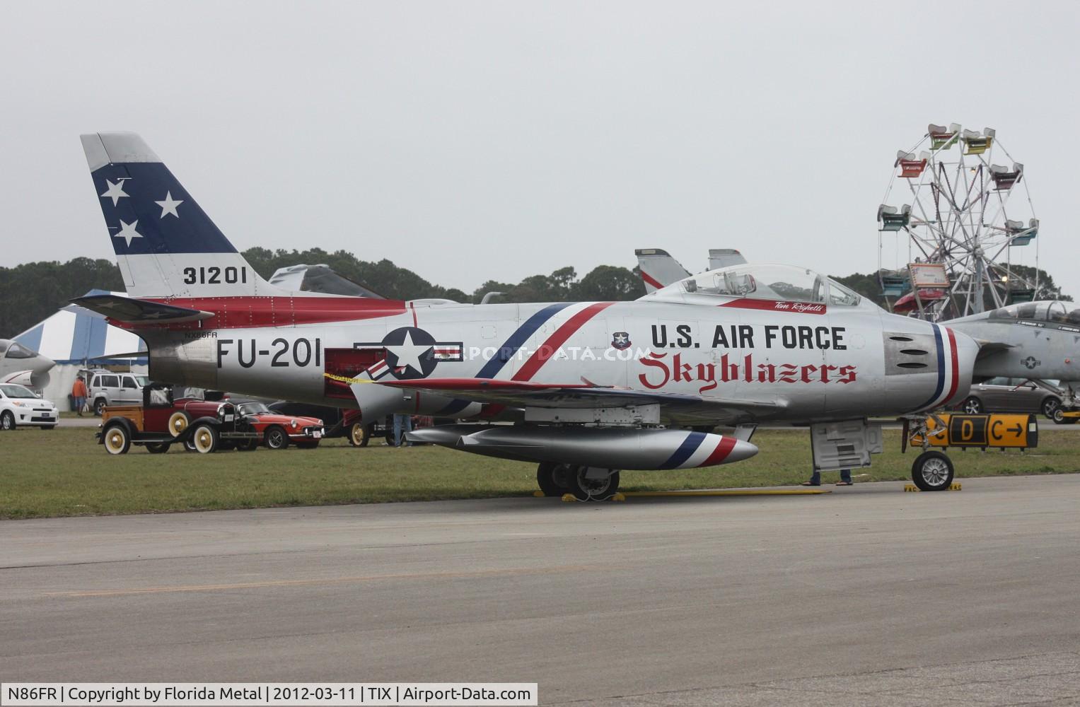 N86FR, 1952 North American F-86F Sabre C/N 191-655, F-86F Sabre