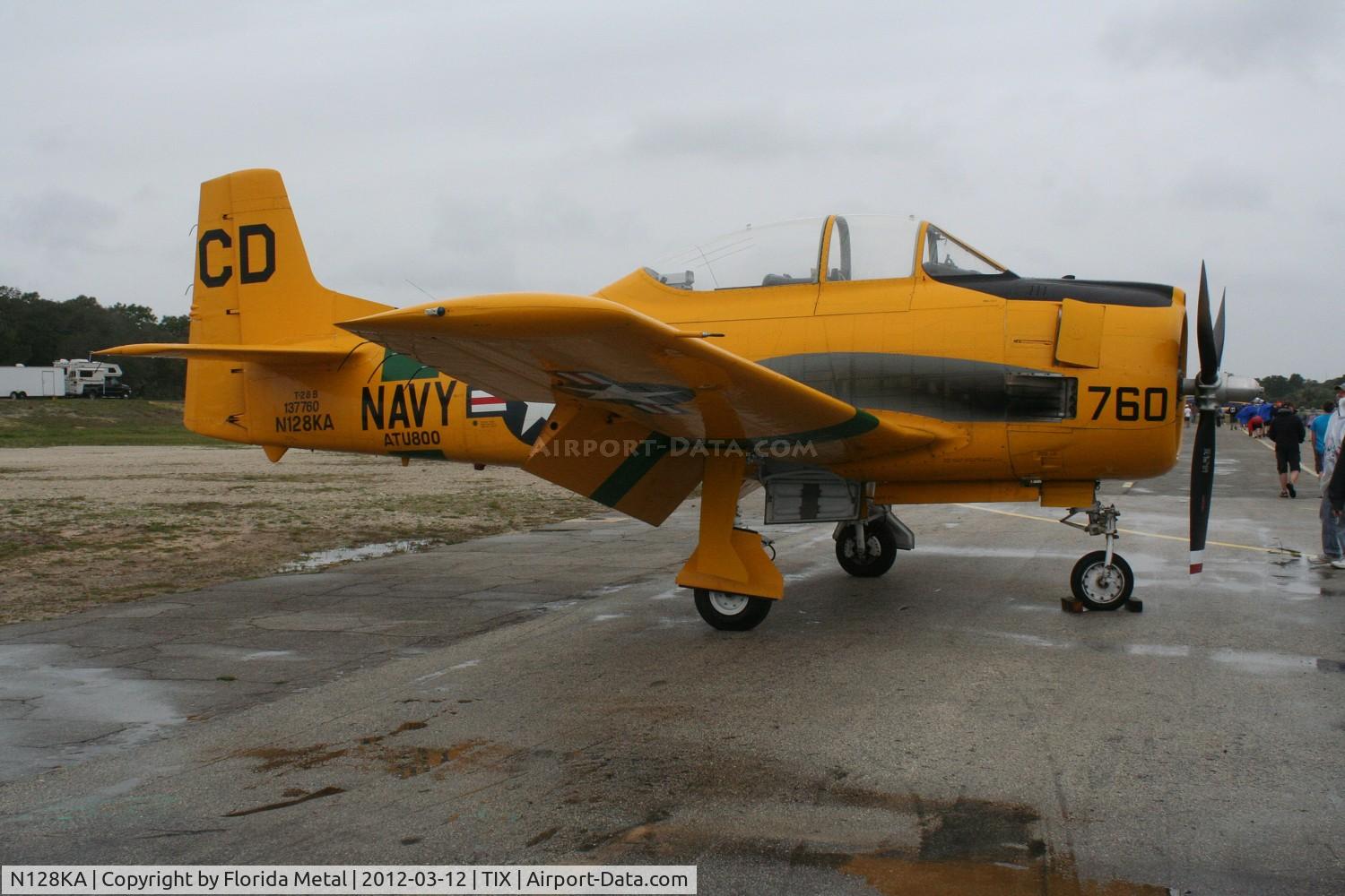 N128KA, 1958 North American T-28B Trojan C/N 200-123 (137760), T-28B Trojan