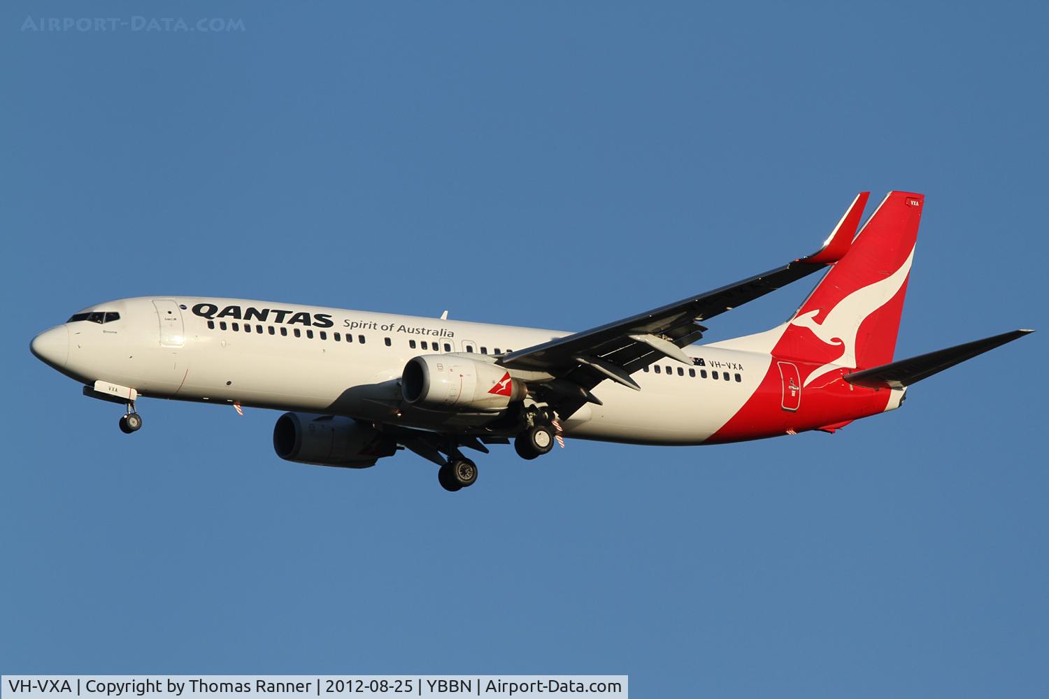 VH-VXA, 2001 Boeing 737-838 C/N 29551, Qantas Boeing 737