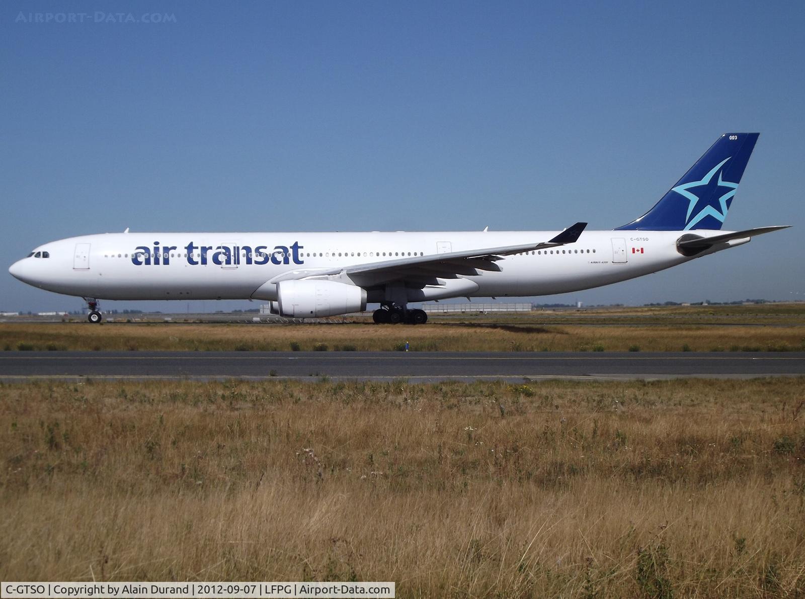 C-GTSO, Airbus A330-342 C/N 132, Part of the extensive portfolio of ILFC since the time of order, Sierra-Oscar first served Cathay and Dragonair starting in 1996. Move across the Pacific to Canada took place on 2011-05-03 with a ferry flight from HKG to YUL with a stop at YVR.