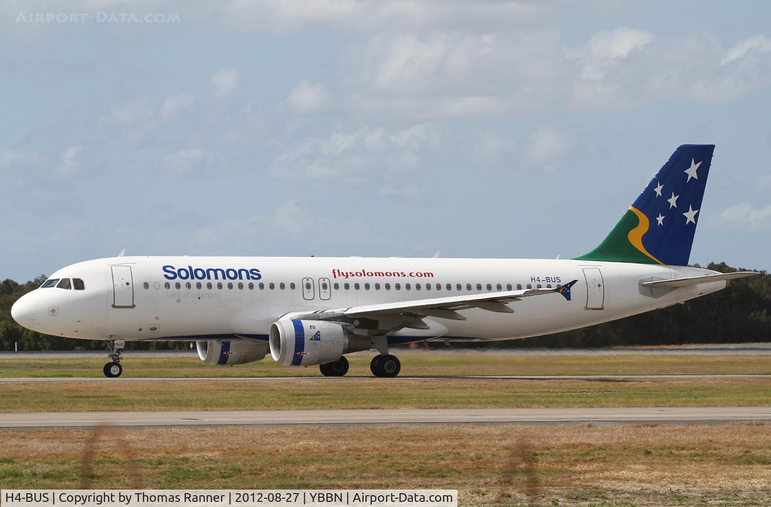 H4-BUS, 1992 Airbus A320-211 C/N 302, Solomon Airlines Airbus A320