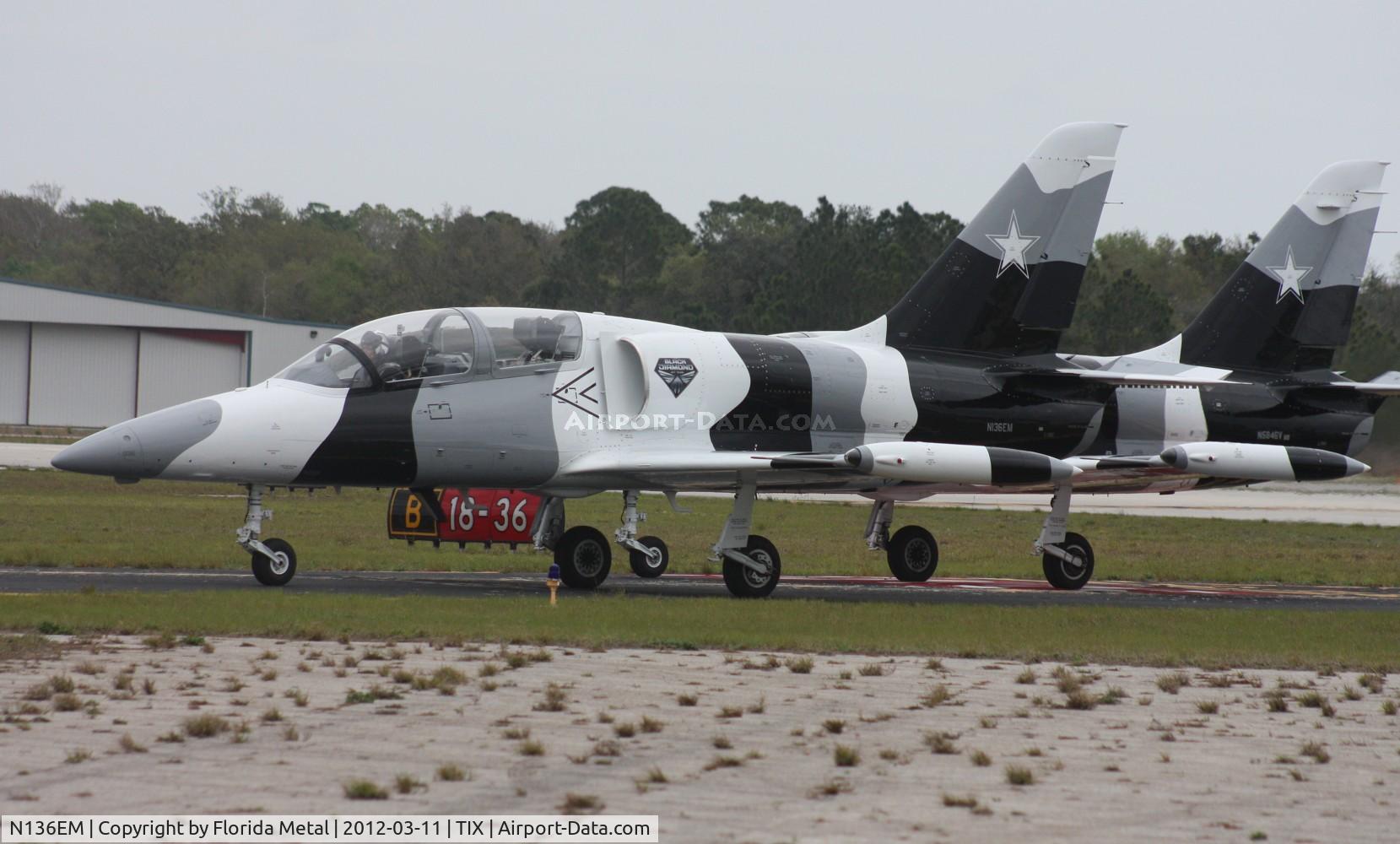 N136EM, 1984 Aero L-39C Albatros C/N 432917, Black Diamond L39