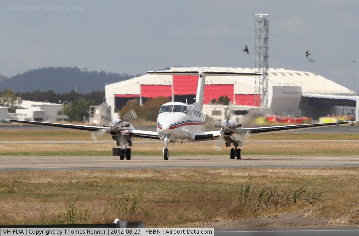 VH-FDA, 1982 Beech B200C King Air C/N BL-55, RFDS Beechcraft King Air