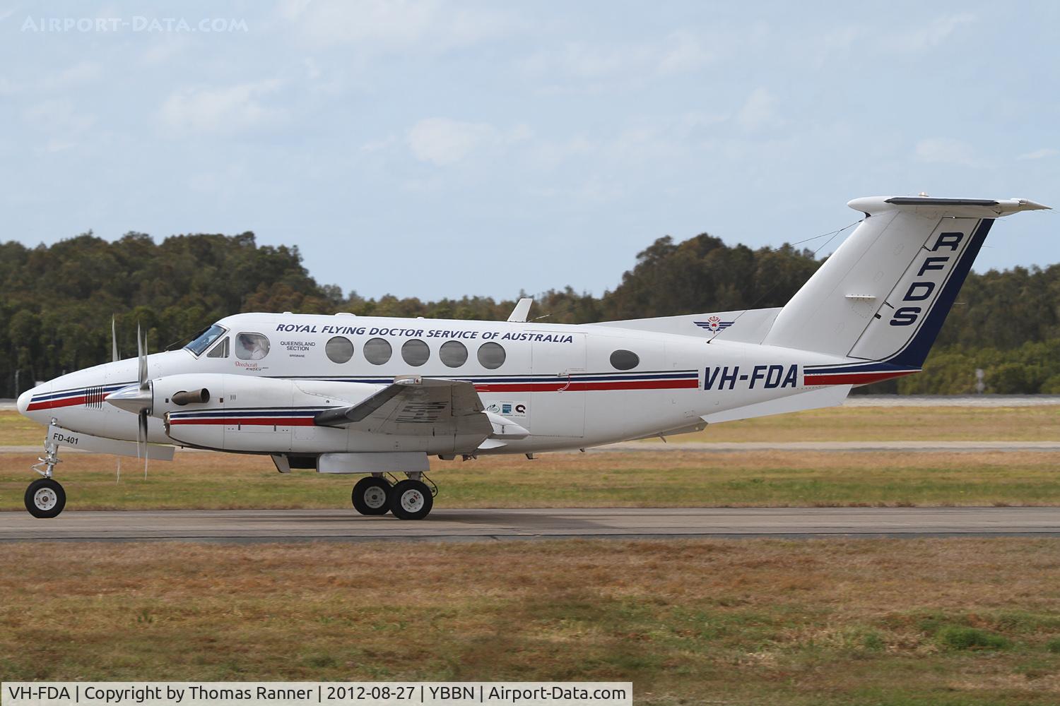 VH-FDA, 1982 Beech B200C King Air C/N BL-55, RFDS Beechcraft King Air