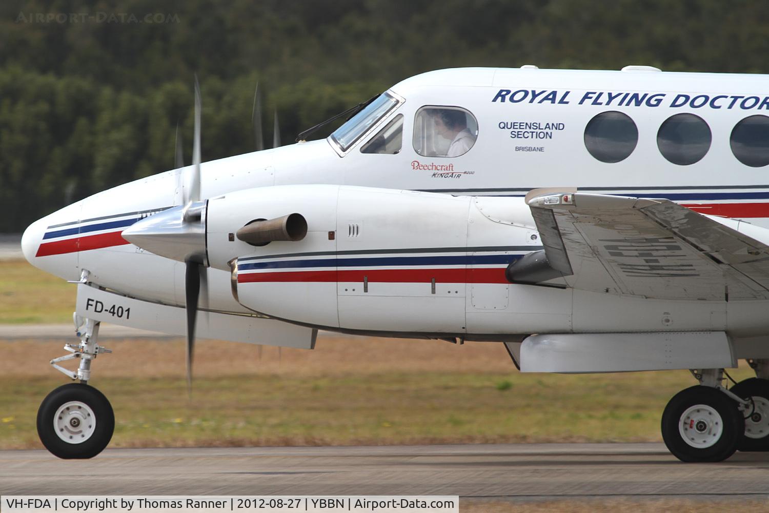 VH-FDA, 1982 Beech B200C King Air C/N BL-55, RFDS Beechcraft King Air