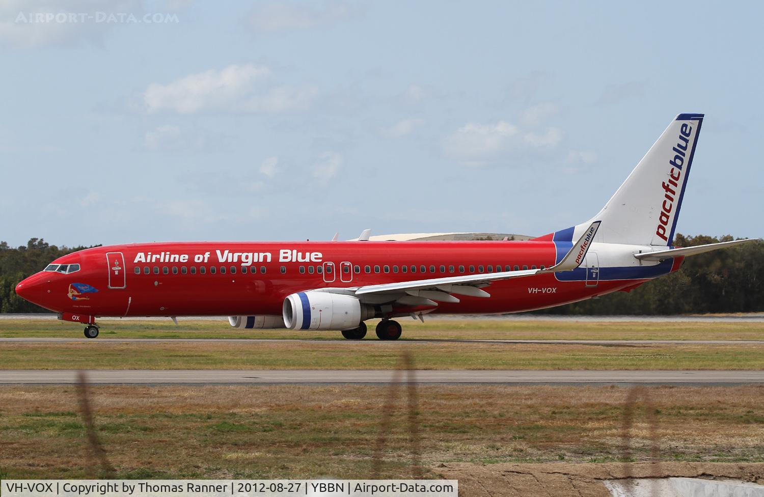 VH-VOX, 2004 Boeing 737-8BK C/N 33017, Airline of Virgin Blue Boeing 737