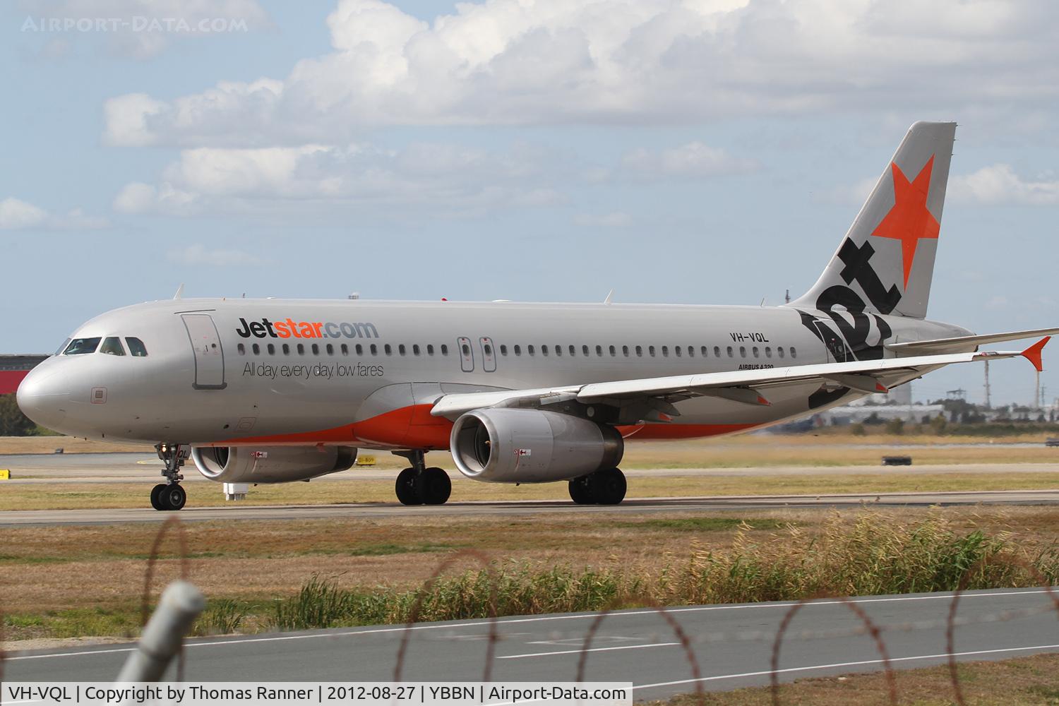 VH-VQL, 2006 Airbus A320-232 C/N 2642, Jetstar Airbus A320