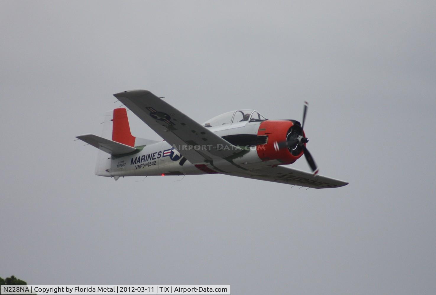 N228NA, North American T-28B Trojan C/N 200-20 (137657), T-28B