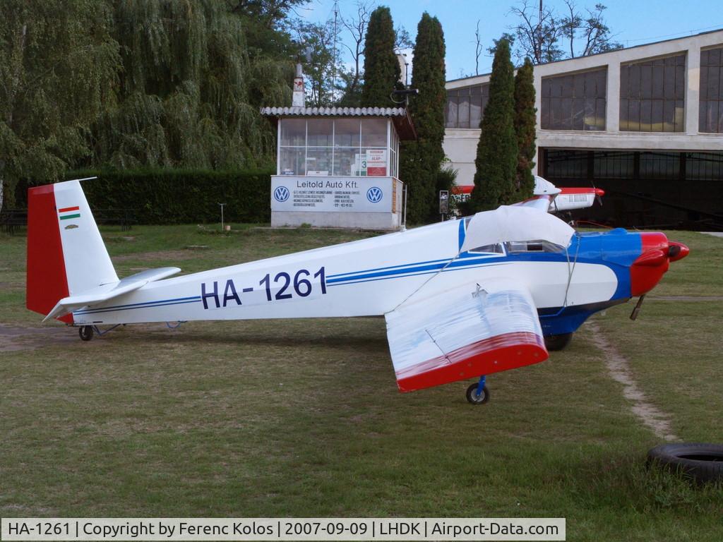 HA-1261, 1972 Scheibe SF-25C Falke C/N 4426, Dunakeszi