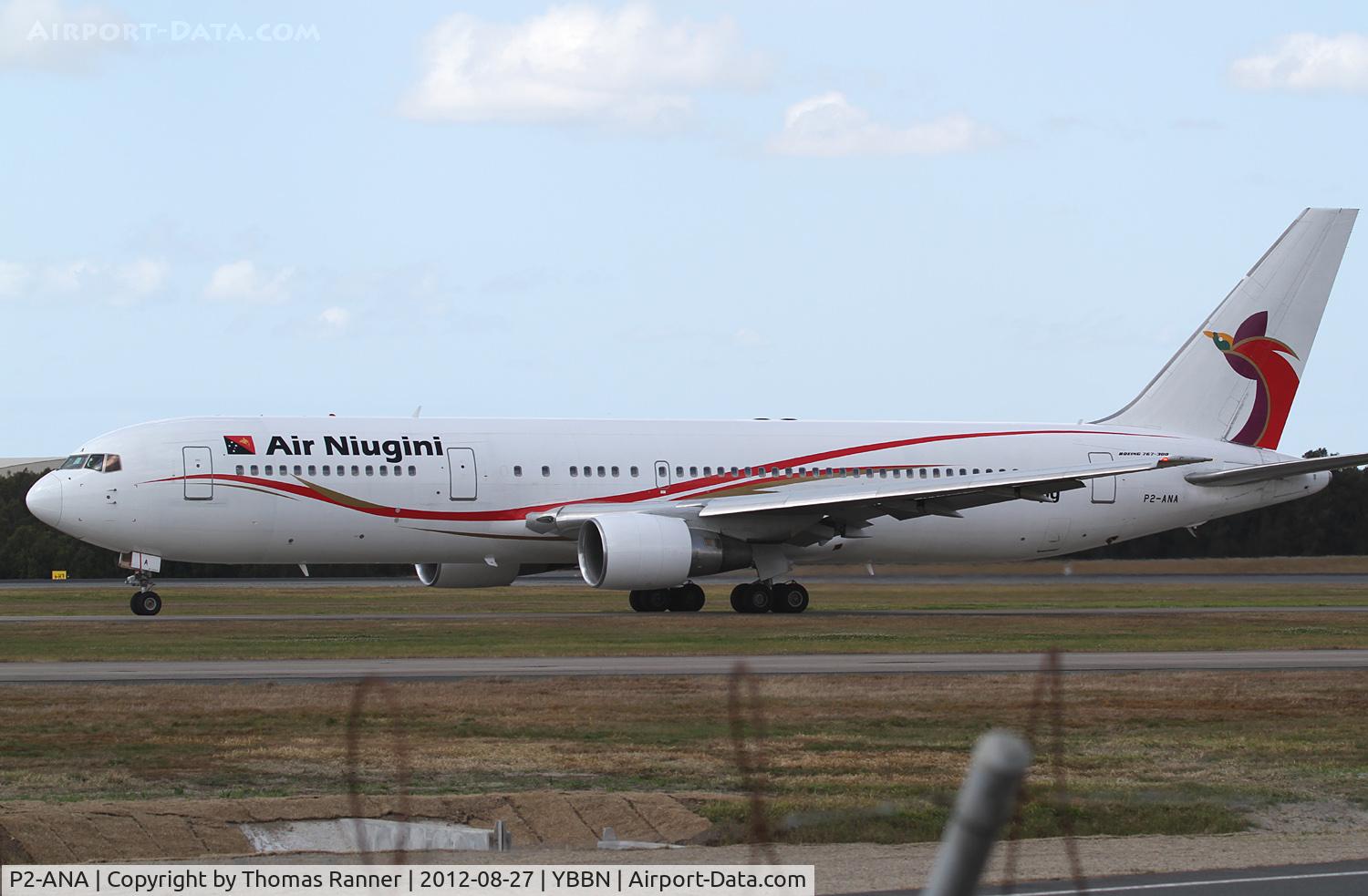 P2-ANA, 1989 Boeing 767-366/ER C/N 24541, Air Niugini Boeing 767