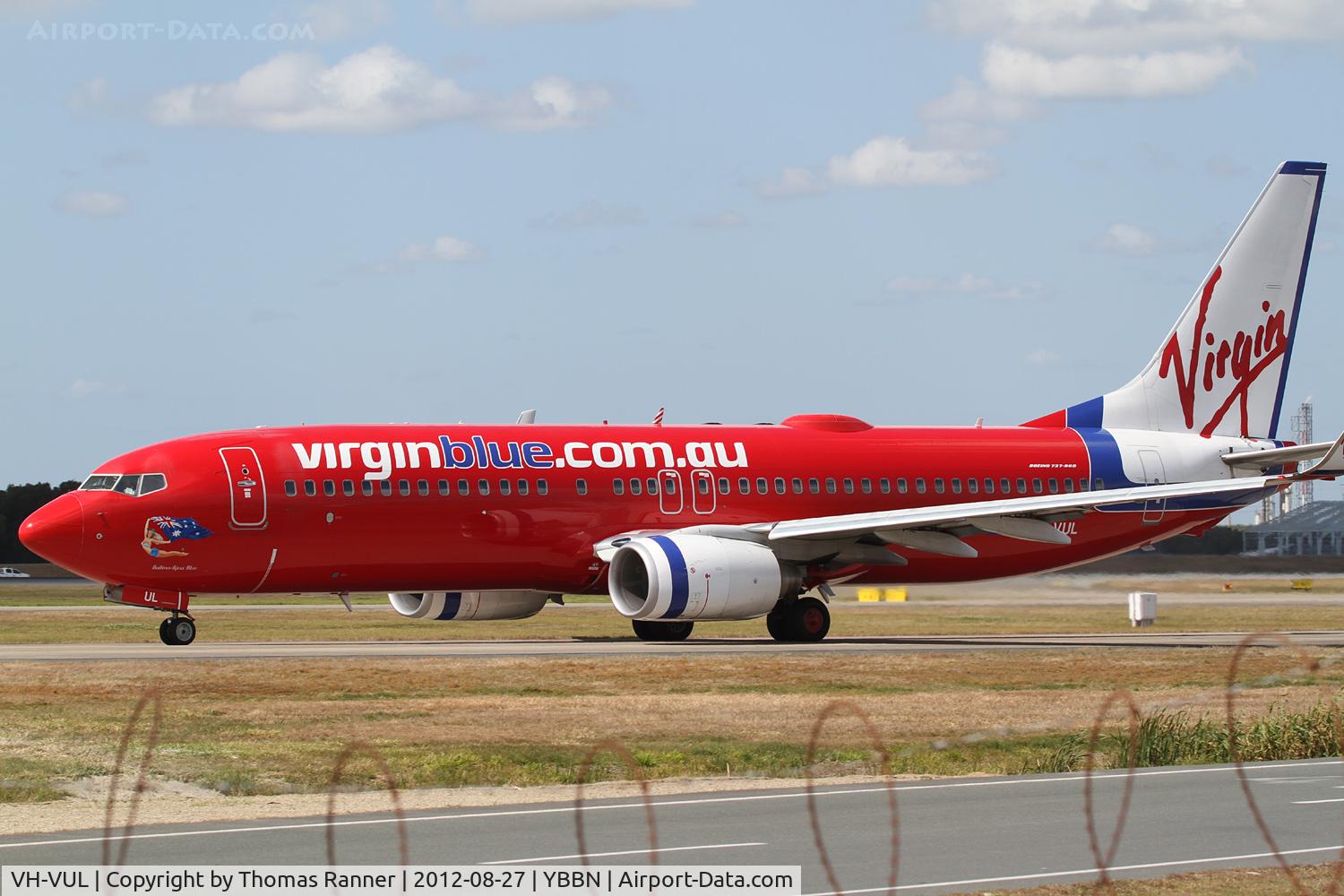 VH-VUL, 2007 Boeing 737-8FE C/N 36603/2356, Virgin Australia Boeing 737