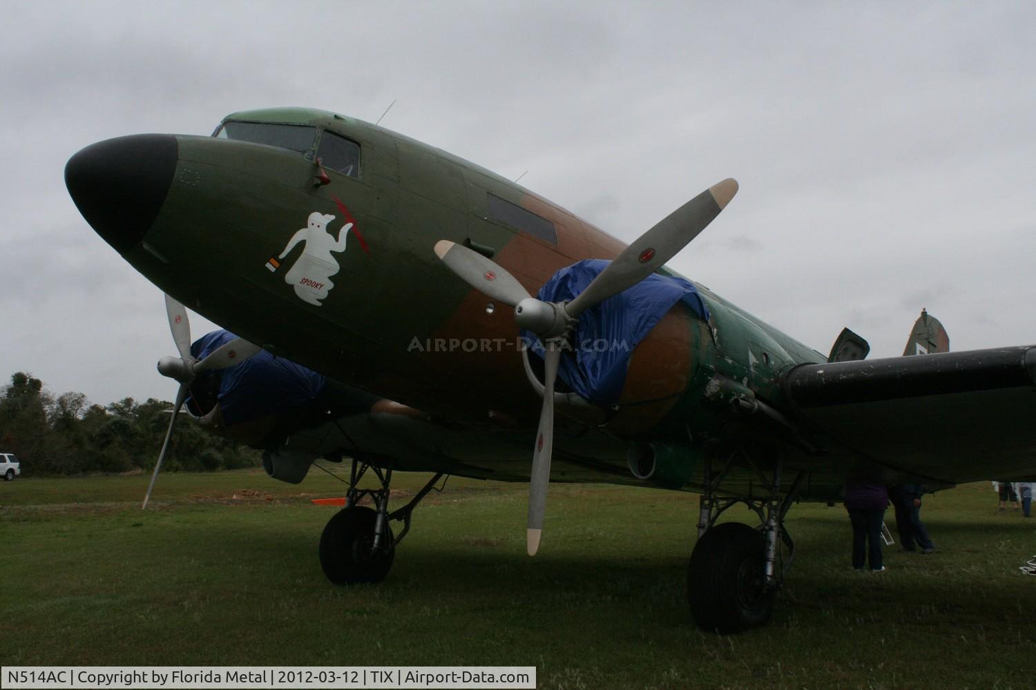 N514AC, 1944 Douglas DC3C (R4D6) C/N 26558, AC-47 Spooky