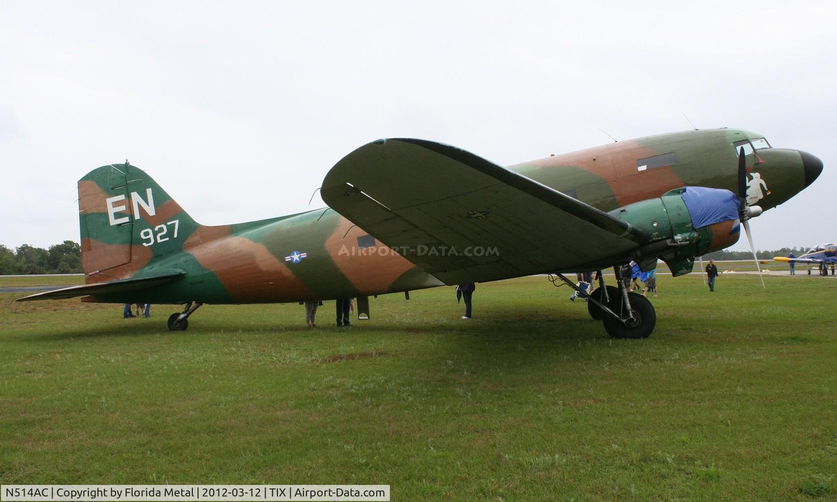 N514AC, 1944 Douglas DC3C (R4D6) C/N 26558, AC-47 Spooky