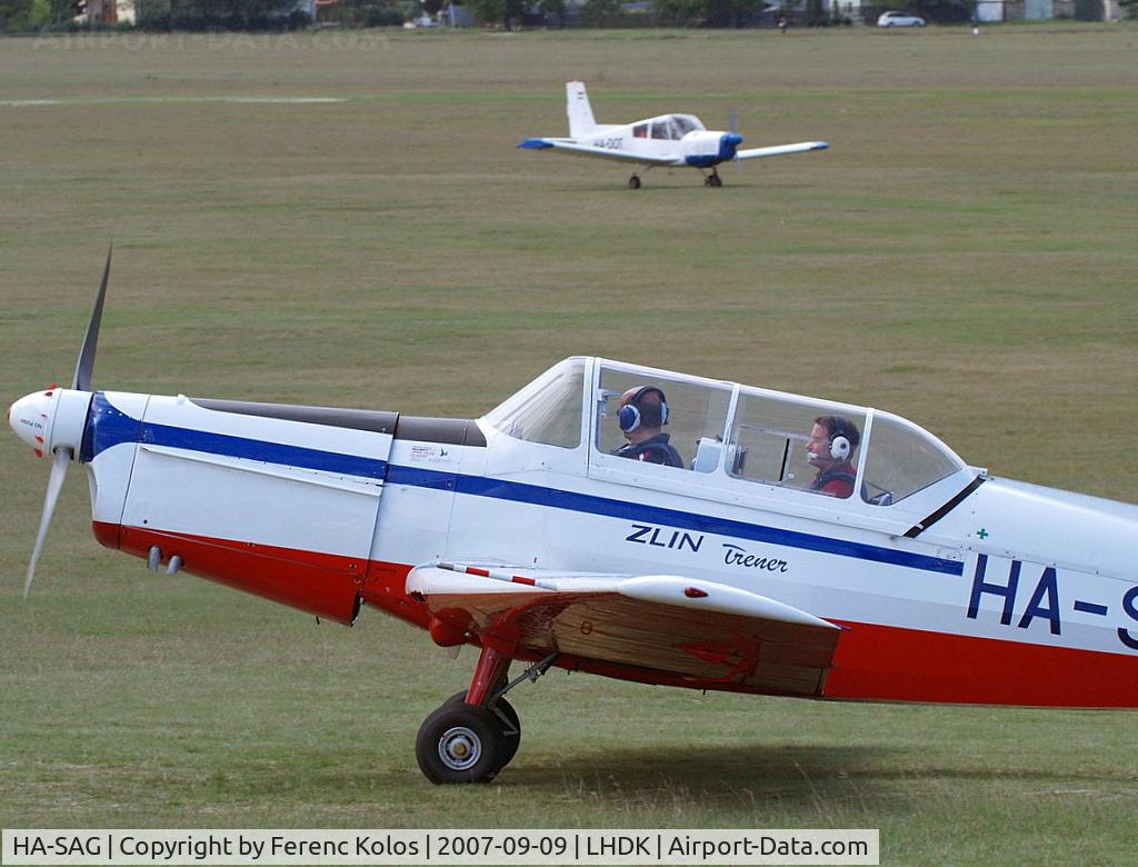 HA-SAG, 2007 Zlin Z-526F Trener Master C/N 1253, Dunakeszi