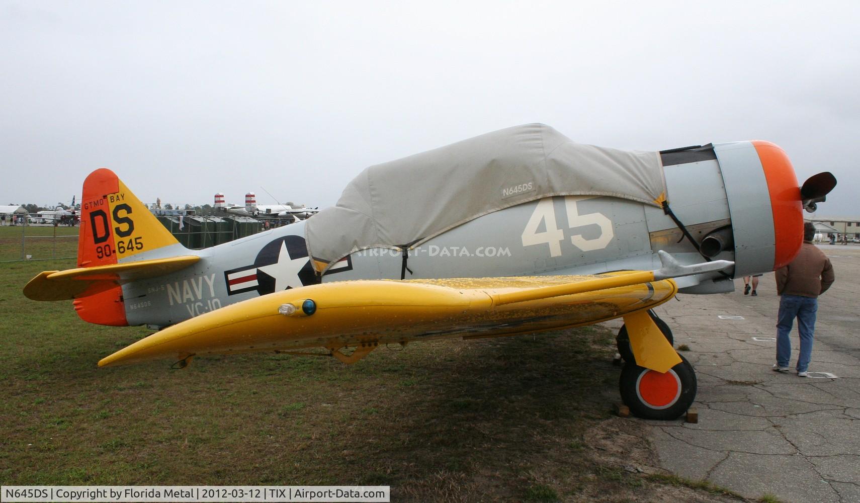 N645DS, 1944 North American SNJ-5 Texan Texan C/N 88-17678, SNJ-5