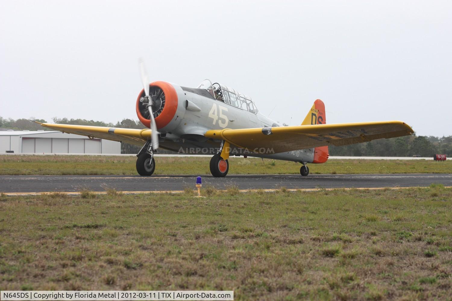 N645DS, 1944 North American SNJ-5 Texan Texan C/N 88-17678, SNJ-5