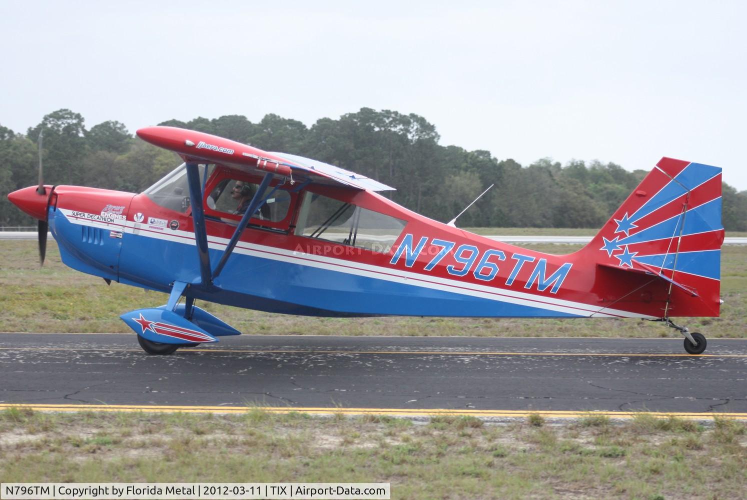 N796TM, 1996 American Champion 8KCAB Super Decathlon C/N 779-96, John Black