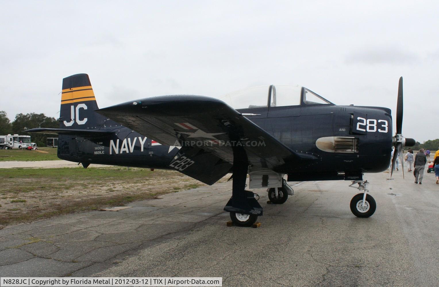 N828JC, 1955 North American T-28B Trojan C/N 219-11, T-28B
