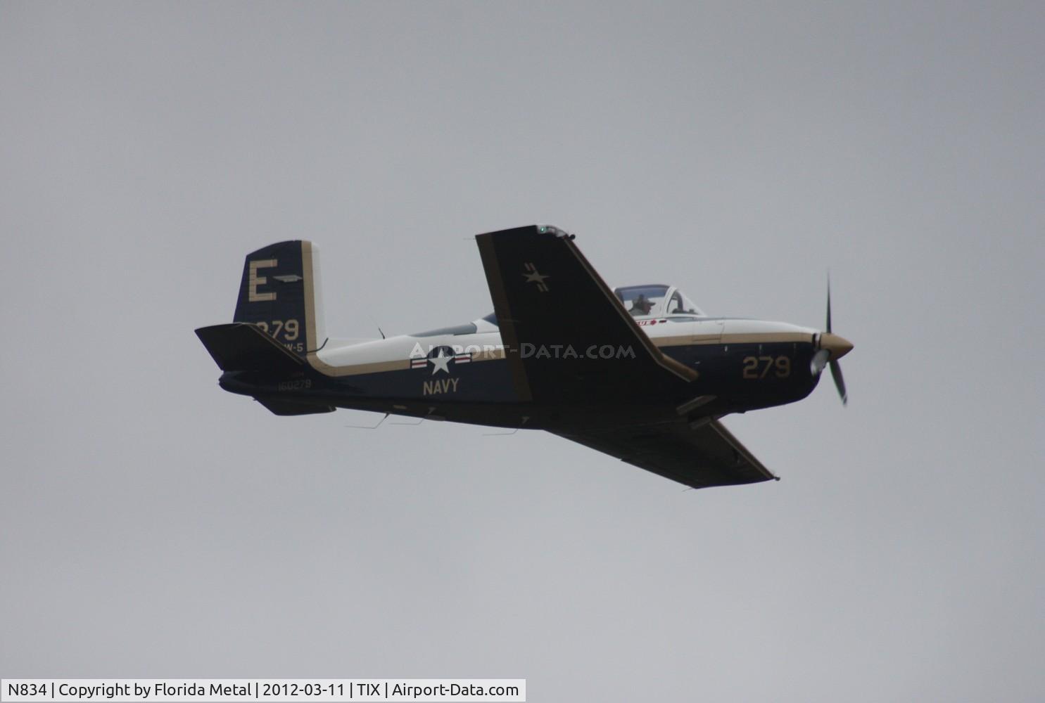 N834, 1952 Beech (CCF) T-34A Mentor (A45) C/N G-62, T-34 Mentor