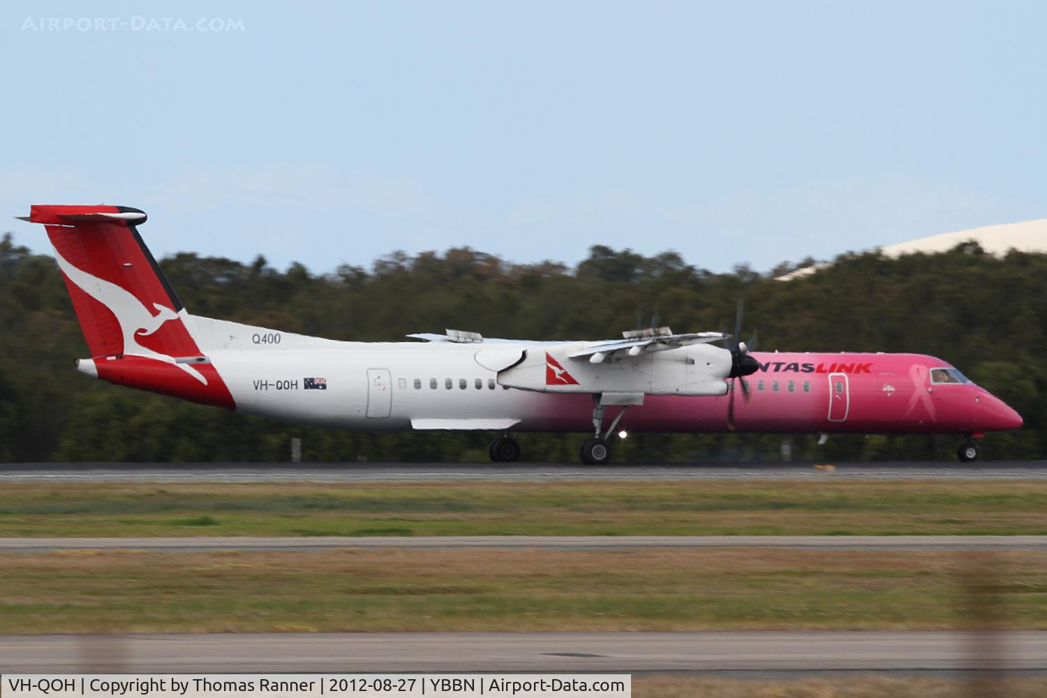 VH-QOH, 2006 Bombardier DHC-8-402 Dash 8 C/N 4132, QantasLink DHC-8