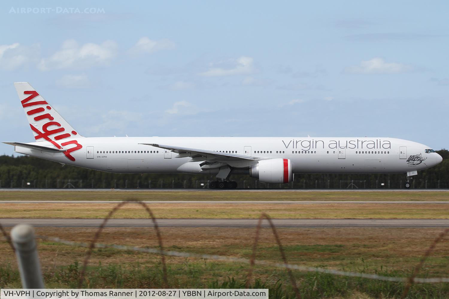 VH-VPH, 2010 Boeing 777-3ZG/ER C/N 37943, Virgin Australia International Boeing 777
