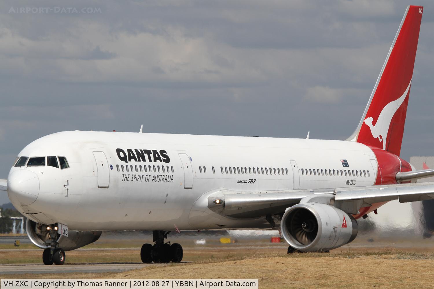 VH-ZXC, 1990 Boeing 767-336 C/N 24339, Qantas Boeing 767