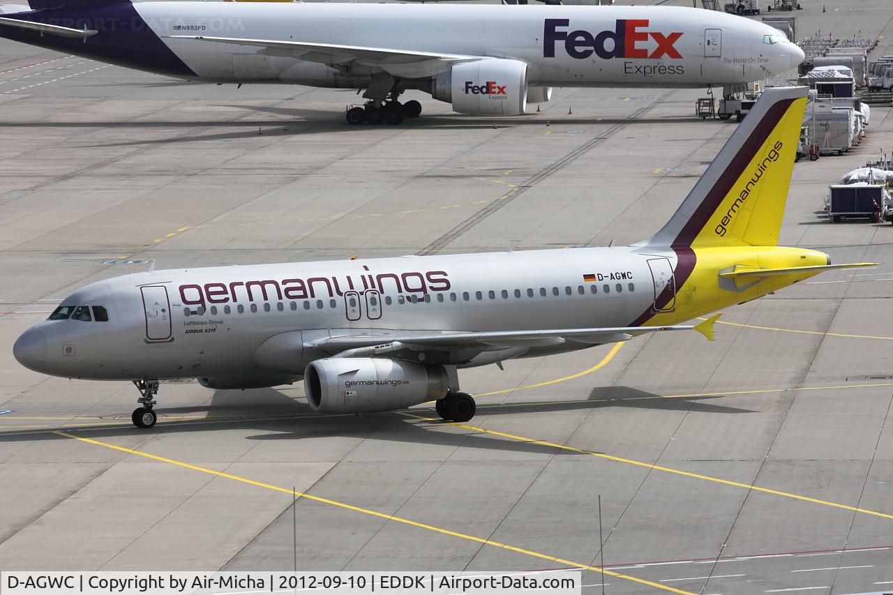 D-AGWC, 2006 Airbus A319-132 C/N 2976, Germanwings, Airbus A319-132, CN: 2976