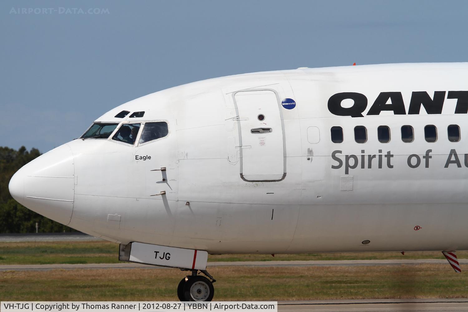 VH-TJG, 1990 Boeing 737-476 C/N 24432, Qantas Boeing 737