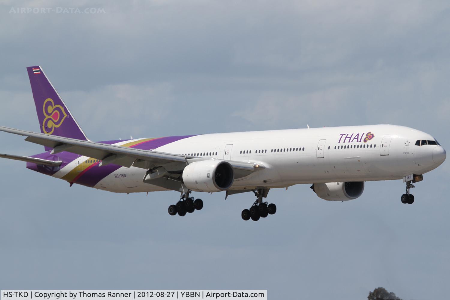 HS-TKD, 1999 Boeing 777-3D7 C/N 29212, Thai Airways Boeing 777