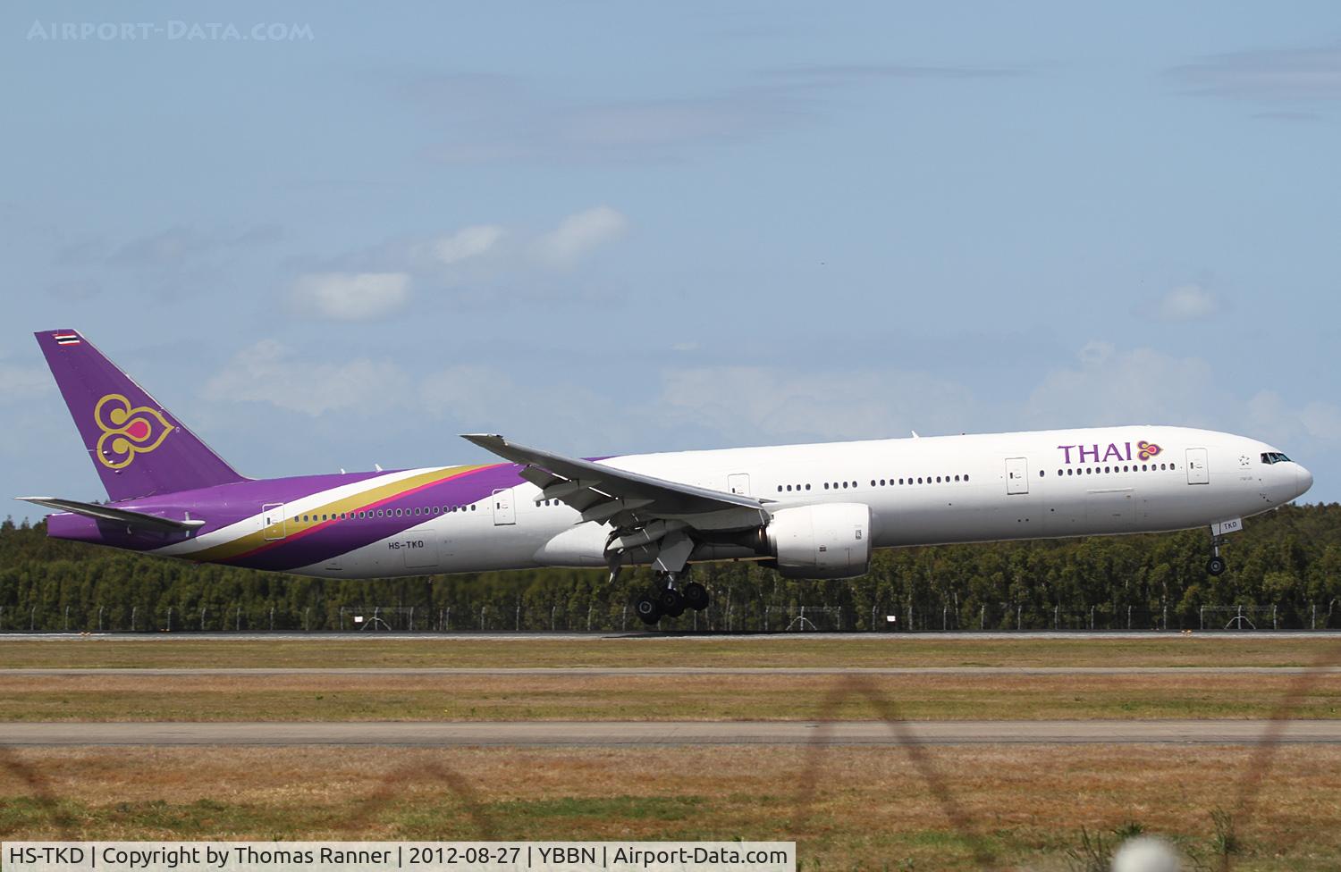 HS-TKD, 1999 Boeing 777-3D7 C/N 29212, Thai Airways Boeing 777