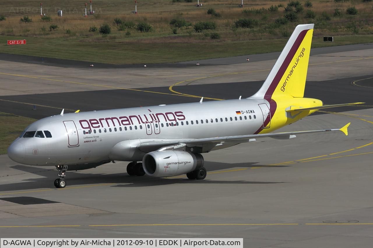 D-AGWA, 2006 Airbus A319-132 C/N 2813, Germanwings, Airbus A319-132, CN: 2813