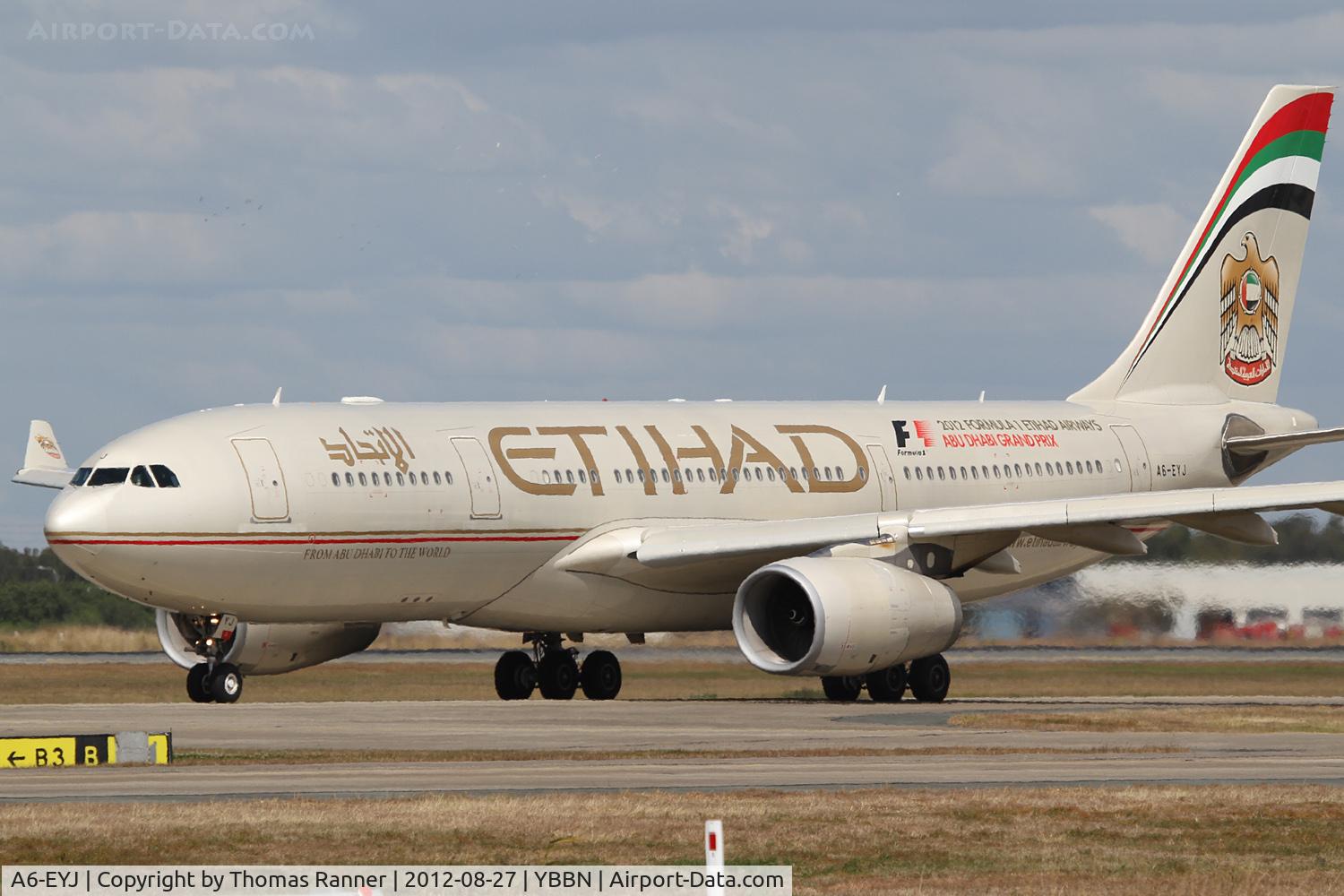 A6-EYJ, 2006 Airbus A330-243 C/N 737, Etihad Airbus A330