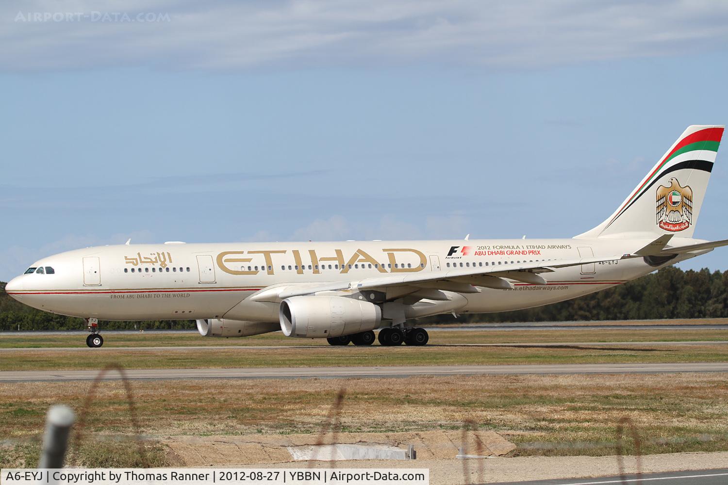 A6-EYJ, 2006 Airbus A330-243 C/N 737, Etihad Airbus A330