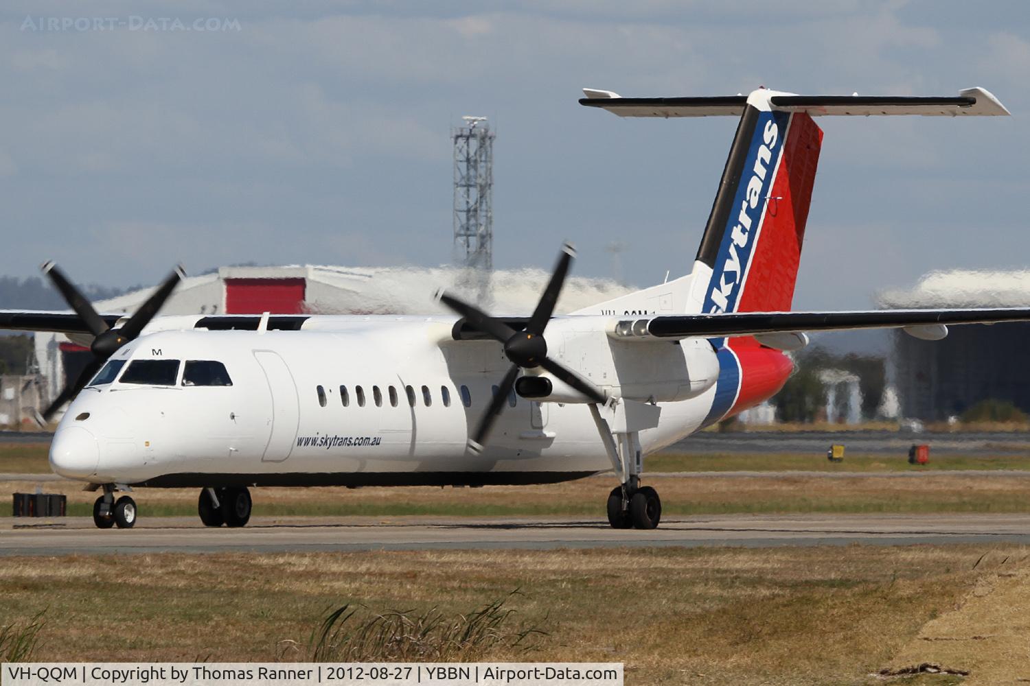 VH-QQM, 1991 De Havilland Canada DHC-8-311 Dash 8 C/N 286, Skytrans  DHC-8