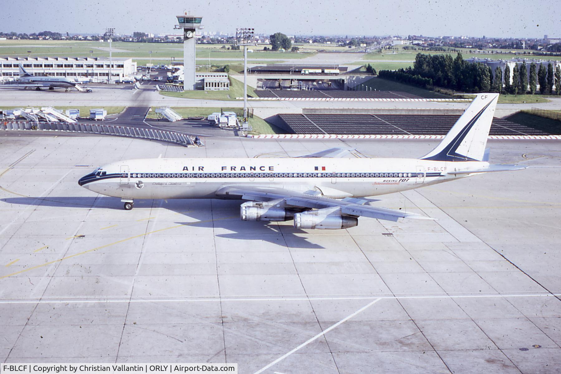 F-BLCF, 1967 Boeing 707-328C C/N 19292, picture taken at Orly Airport