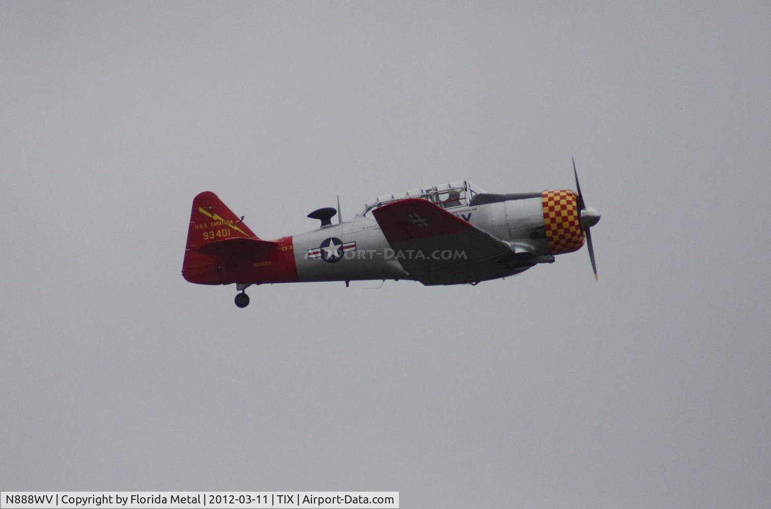 N888WV, 1951 North American T-6G Texan C/N 168-525, T-6G Texan