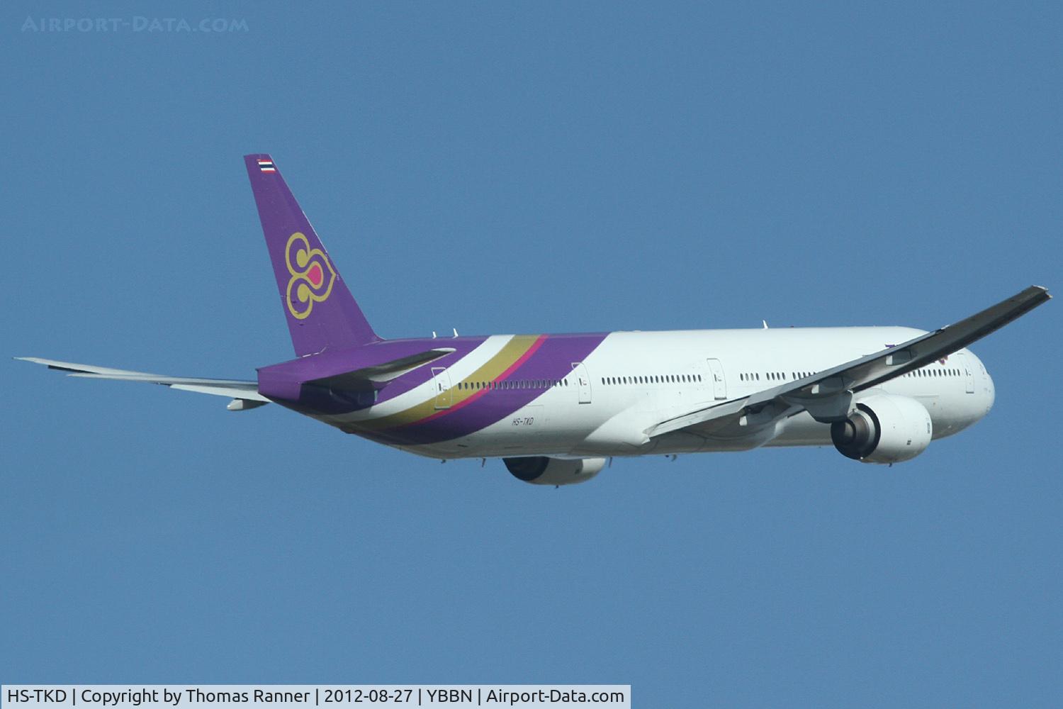 HS-TKD, 1999 Boeing 777-3D7 C/N 29212, Thai Airways Boeing 777