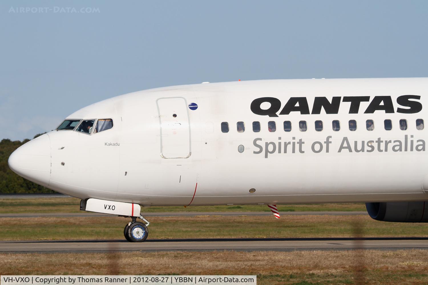 VH-VXO, 2002 Boeing 737-838 C/N 33485, Qantas Boeing 737