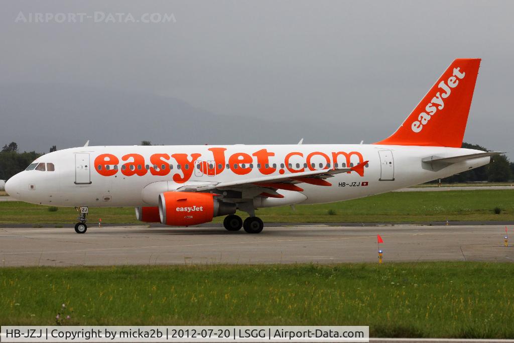 HB-JZJ, 2004 Airbus A319-111 C/N 2265, Taxiing