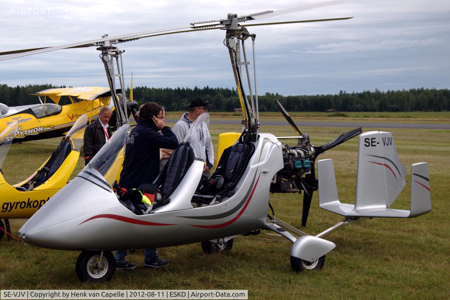 SE-VJV, 2008 AutoGyro MTOsport C/N SE08S04, MTO Sport autogiro at Dala-Järna airfield, Sweden.