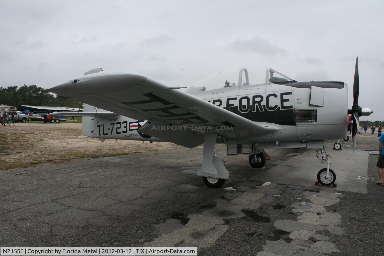 N215SF, 1955 North American T-28B Trojan C/N 200-86 (137723), T-28B