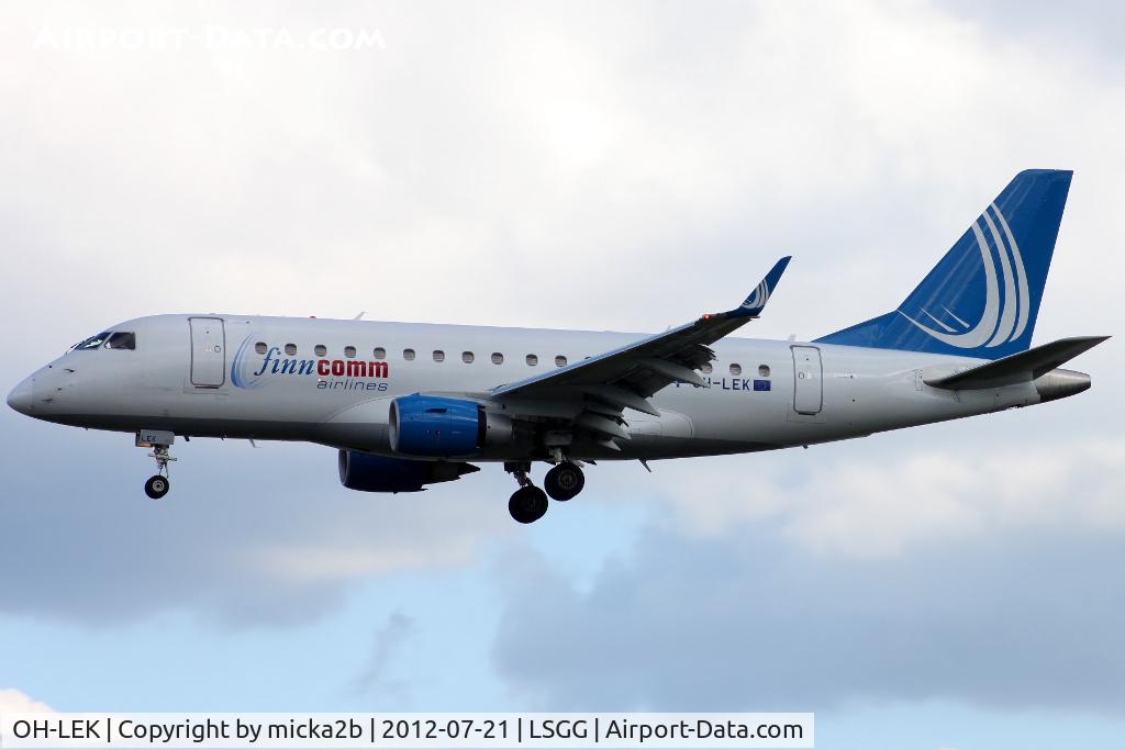 OH-LEK, 2006 Embraer 170ST (ERJ-170-100ST) C/N 17000127, Landing